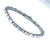 Bracciale John Richmond Donna in Titanio Diamante Lab Grown JRTW16WW - JRTW16WW